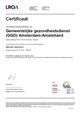 ISO-certificaat voor het RAV GGD Amsterdam-Amstelland
